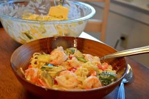 shrimplemonyogurtpasta