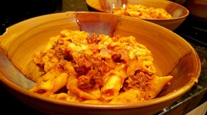 bakedpennewithminimeatballs2